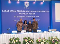 Unilever Gelar RUPSLB, Tunjuk Direktur Baru