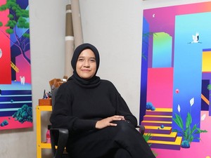 Rahayu Retnaningrum Sentil Isu Lingkungan Lewat Karya Seni