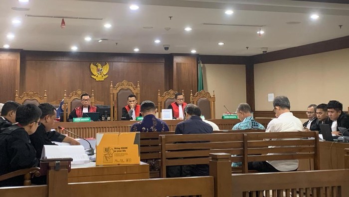 Sidang kasus korupsi impor gula (Mulia/detikcom)