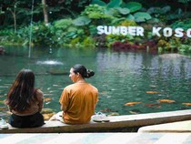 Surga Air Jernih Sumber Koso Ngawi di Lereng Gunung Lawu