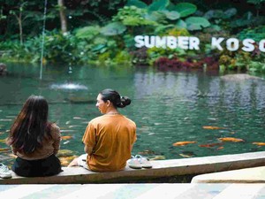 Surga Air Jernih Sumber Koso Ngawi di Lereng Gunung Lawu