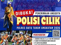 Ada Pendaftaran Anggota Polisi Cilik di Kota Batu