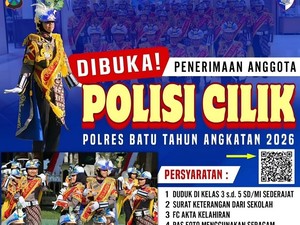Ada Pendaftaran Anggota Polisi Cilik di Kota Batu
