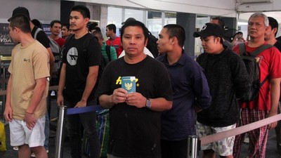 41 Pekerja Migran Indonesia Dideportasi dari Malaysia, Pulang Lewat Dumai