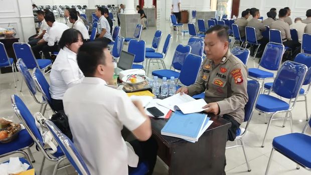 Kasi Keuangan Polres Kapuas Aipda Santho