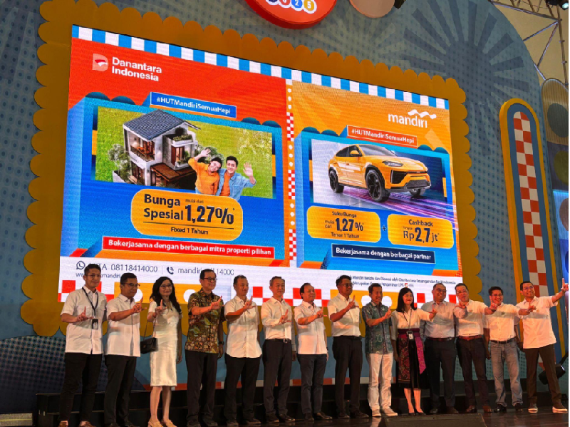Bank Mandiri Gelar Livin' Fest 2025, Hadirkan Promo Spesial KPR-Otomotif!