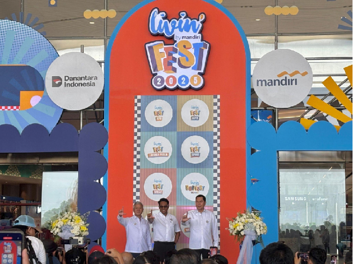 Bank Mandiri Gelar Livin Fest 2025, Hadirkan Promo Spesial KPR-Otomotif!