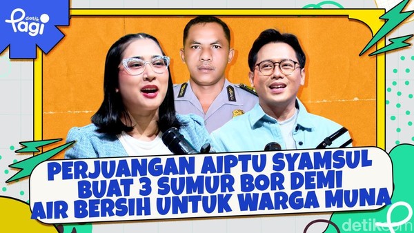 Video: Perjuangan Aiptu Syamsul Buat 3 Sumur Bor demi Air Bersih untuk Warga Muna