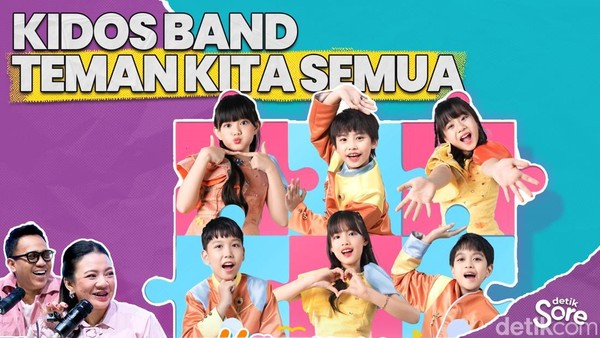 Video: Kidos Band Sampaikan Persahabatan Lewat Lagu Terbaru!