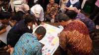 Peserta Kerja Sama Pendidikan Guru Indonesia-Australia (IATEC) berkumpul di Jakarta pada 13 hingga 15 Oktober 2025 untuk mengikuti lokakarya yang berfokus pada Peningkatan Kompetensi Mengajar melalui Teknologi. Foto: Dokumentasi Kedutaan Besar Australia