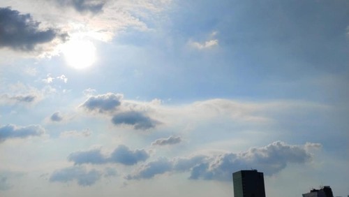 Ilustrasi cuaca  panas di Jakarta (Haris/detikcom)