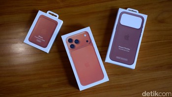 Untuk harganya dan cara pemesan unit iPhone 17 Pro Max beserta aksesorinya bisa klik di sini.  Foto: Adi Fida Rahman/detikINET
