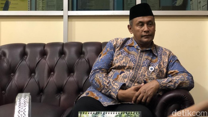 Kepala SMA Muhammadiyah 7 Jogja, Darmansyah ditemui di kantornya, Kamis (16/10).