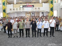 Koordinasi Ketahanan Pangan 2025 di Tapin, Polres Pastikan Distribusi Terjaga