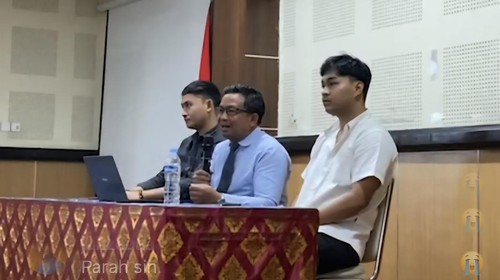 Live streaming sidang ormawa yang diadakan DPM Fisip Unud terkait bullying TAS tewas bunuh diri, Kamis (16/10/2025). ( tangkapan layar @dpmfisipunud)