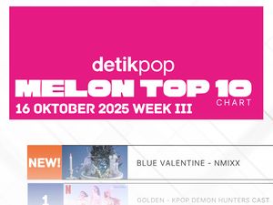 Blue Valentine NMIXX Debut di Melon Top 100