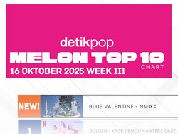 Blue Valentine NMIXX Debut di Melon Top 100