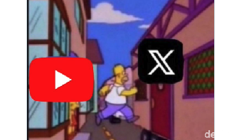 Ramai-rama curhat YouTube Down di X.com saat Foto: X.com