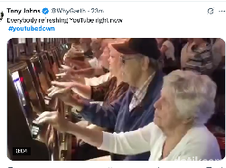 Meme Kocak YouTube Down yang Kini Sudah Aktif Lagi