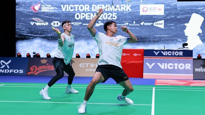 Hasil Denmark Open 2025: Fajar/Fikri Menang, Rian/Rahmat Tumbang