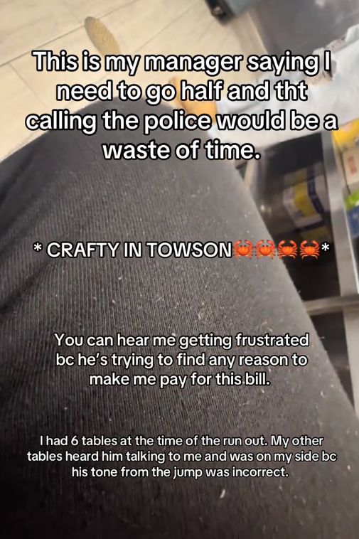 Pelayan disuruh bayar makanan pelanggan