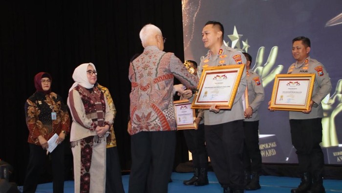 Polres Pekalongan Kota meraih penghargaan Kompolnas Awards 2025 kategori Polres Tipe A terbaik