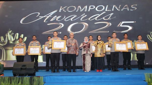 Polres Pekalongan Kota meraih penghargaan Kompolnas Awards 2025 kategori Polres Tipe A terbaik