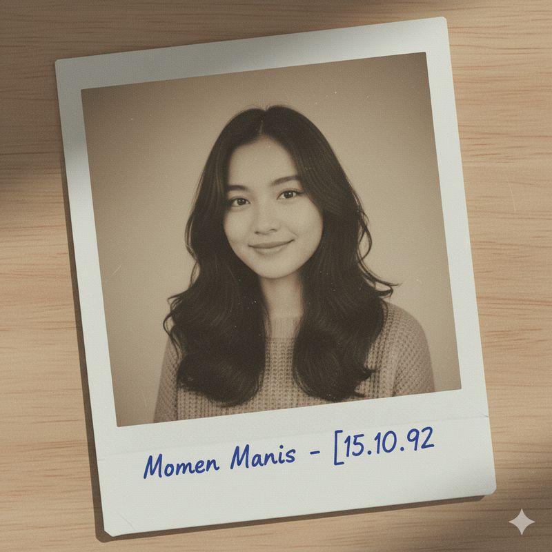 Prompt Gemini AI untuk tema Polaroid Vintage.