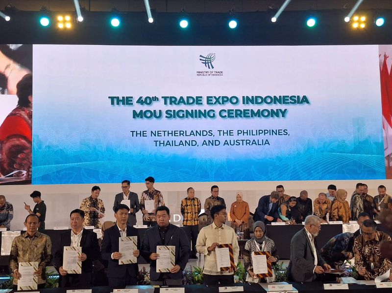 Resmi Dibuka, TEI Ke-40 Pertemukan Pengusaha Lokal dengan 8.045 Buyer