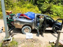 167 Botol Miras Ilegal Asal Malaysia Disita Satgas Yonarmed 4/Parahyangan