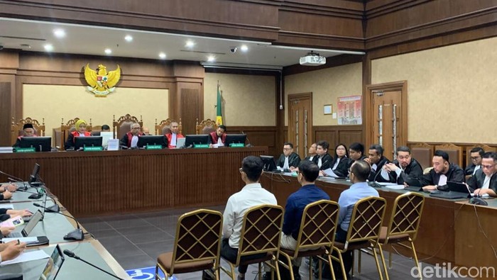 Sidang mantan Direktur Utama PT Pertamina Patra Niaga (PT PPN), Riva Siahaan (Mulia/detikcom).