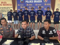 Komplotan Maling Scaffolding Sragen Dibekuk Usai Kabur Tinggalkan Pikap