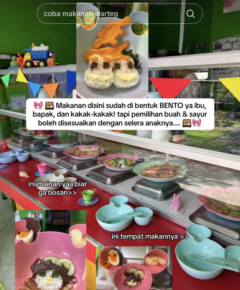 Unik! Ada Warteg Khusus Menu Makanan Bayi di Bandung Unik! Ada Warteg Khusus Menu Makanan Bayi di Bandung