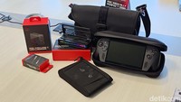 Handheld gaming PC besutan Asus ROG dengan Microsoft Xbox telah hadir di Indonesia. Begini wujudnya, yang memiliki desain grip mirp kontroler Xbox Series.
