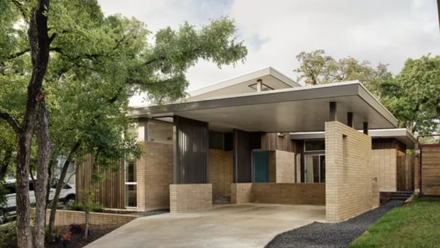 Inspirasi desain carport modern dan minimalis.