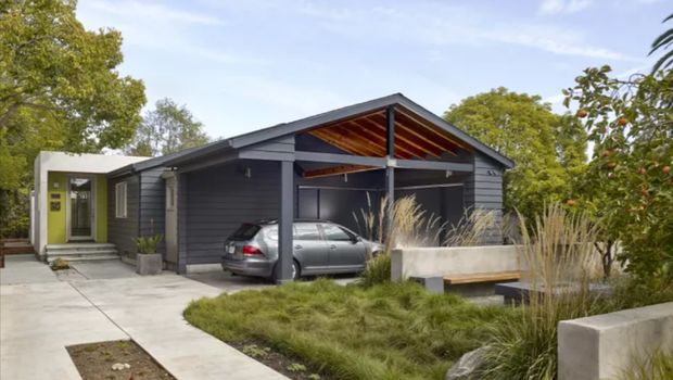 Inspirasi desain carport modern dan minimalis.