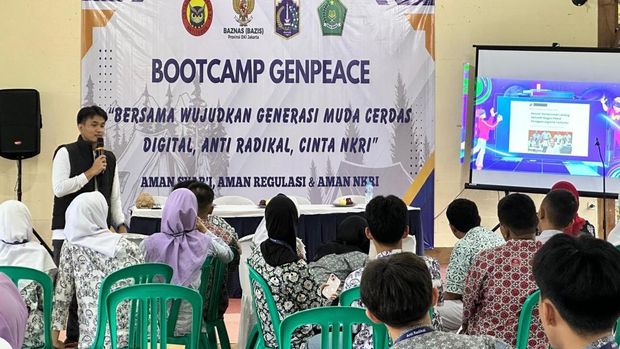 Densus 88 Polri Gelar Bootcamp Genpeace