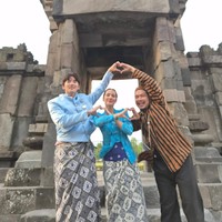 Influencer Agung Karmalogy turut meramaikan momen keseruan tersebut. Penggemar menduga sang aktor datang ke Yogyakarta untuk keperluan syuting konten. Foto: Instagram