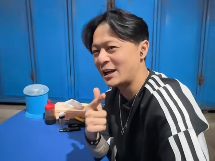 DJ Bravy menonton festival Sound Horeg.