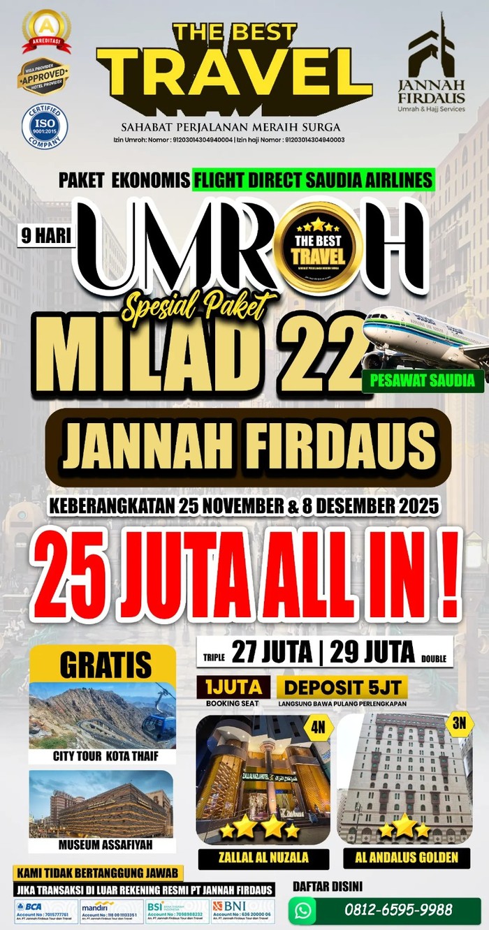 Dok : Jannah Firdaus Dok : Jannah Firdaus