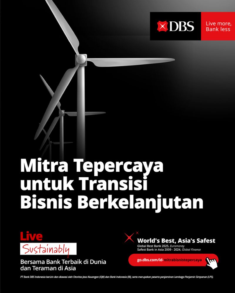 Dukung Transisi Energi, Bank DBS Indonesia Jadi ESG Coordinator Dukung Transisi Energi, Bank DBS Indonesia Jadi ESG Coordinator
