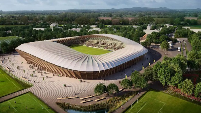 Stadion Hijau Pertama di Dunia Segera Dibangun, Full Pakai Kayu