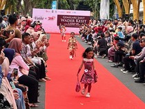 Keseruan Fashion on Pedestrian Banyuwangi yang Libatkan Pelajar