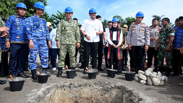 Gubsu-Pangdam Resmikan Pembangunan Gerai Koperasi Merah Putih di Sumut