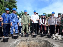 Gubsu-Pangdam Resmikan Pembangunan Gerai Koperasi Merah Putih di Sumut