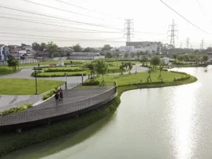 Harvestory Park Surabaya, Taman Untuk Rekreasi Keluarga di Tengah Kota