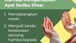 Bacaan Ayat Seribu Dinar dan Manfaat Mengamalkannya