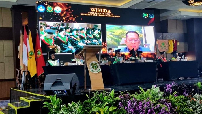 Ini Pesan Bamsoet untuk Wisudawan Sarjana Universitas Perwira Purbalingga