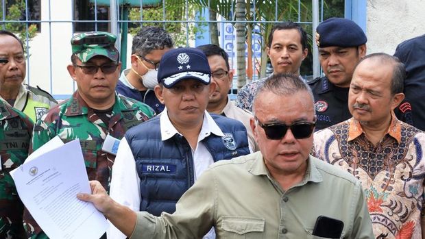 Ketua Bidang Diplomasi dan Komunikasi Satgas Penanganan Bahaya Radiasi Radionuklida Cs-137, Bara Krishna Hasibuan. (dok.istimewa)