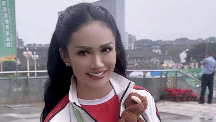 Kris Dayanti siap tanding wushu mewakili RI di China.